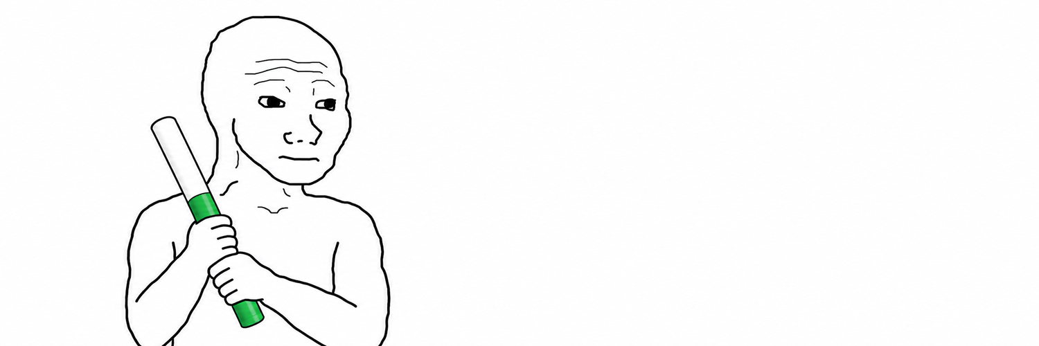 Baton Wojak banner